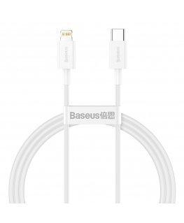 Baseus Superior Series Cable USB-C to Lightning, 20W, PD, 1m (white)