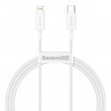 Baseus Superior Series Cable USB-C to Lightning, 20W, PD, 1m (white) Baseus Superior Series Cable USB-C to Lightning, 20W, PD, 1m (white)