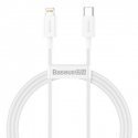 Baseus Superior Series Cable USB-C to Lightning, 20W, PD, 1m (white) Baseus Superior Series Cable USB-C to Lightning, 20W, PD, 1m (white)