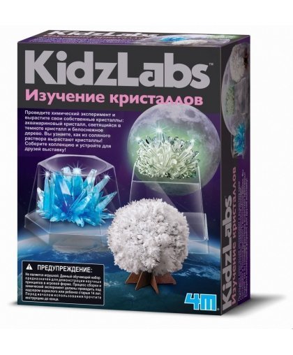 4М Набор "Изучение кристаллов"