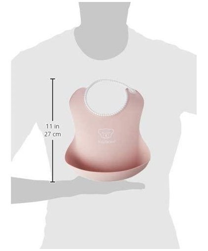 Baby Bjorn BABYBJÖRN soft bibs 2pcs. Powder Green / Powder Pink – 7