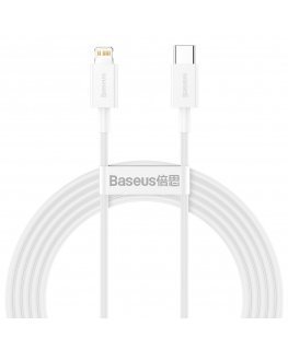 CABLE LIGHTNING TO USB-C 2M/WHITE CATLYS-C02 BASEUS