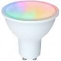 Airam Smart PAR16 spotlight, GU10, 400 lm, RGBW, WiFi Airam Smart PAR16 spotlight, GU10, 400 lm, RGBW, WiFi