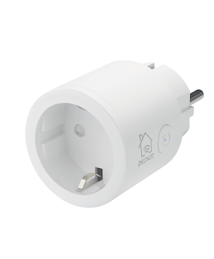 Transition DELTACO SMART HOME WiFi 2.4GHz, 1xCEE 7/3, 10A, 220-240V, 3pcs. in pack, white / SH-P01-3P – 2