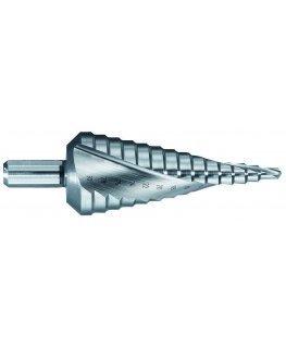 Step drill Ø4-30 mm. spiral, uncoated. step 2mm. Tivoly, in a blister