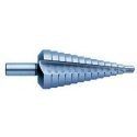Step drill Ø4-30 mm. spiral, uncoated. step 2mm. Tivoly, in a blister Step drill Ø4-30 mm. spiral, uncoated. step 2mm. Tivoly, in a blister