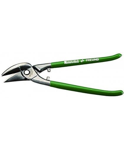 Freund Tin shears 260mm HRC 56, right, curved – 2