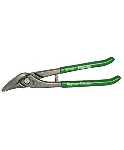 Freund Tin shears 260mm HRC 56, right, curved – 7