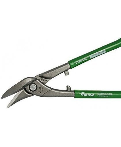 Freund Tin shears 260mm HRC 56, right, curved – 9