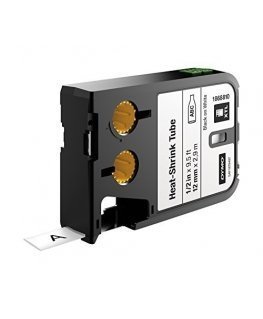 Dymo XTL Termo Vamzdelis 12mm x 2.7m / juodas ant baltos (1868810)
