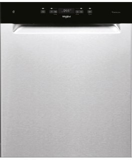 Whirlpool WUC 3C32 PX -astianpesukone, teräs