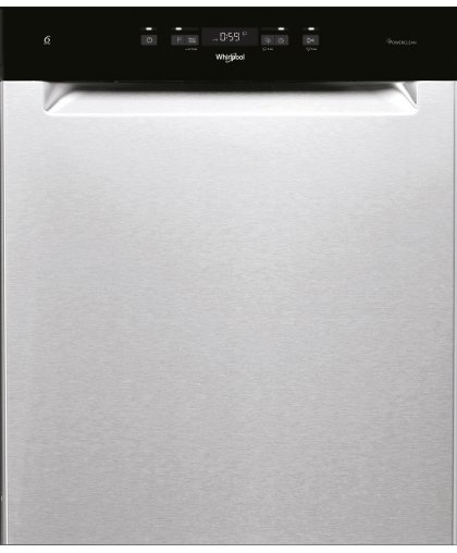 Whirlpool WUC 3C32 PX -astianpesukone, teräs