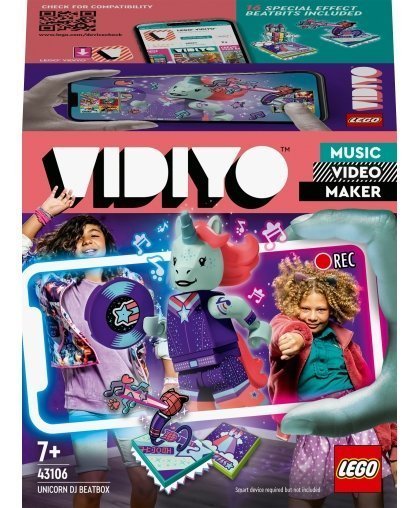 LEGO VIDIYO 43106 Unicorn DJ BeatBox