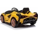 Lamborghini Sian 12V -sähköauto, keltainen