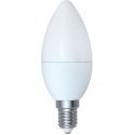 Airam Smart Home candle lamp, E14, opal, 470 lm, tunable white, WiFi Airam Smart Home candle lamp, E14, opal, 470 lm, tunable white, WiFi