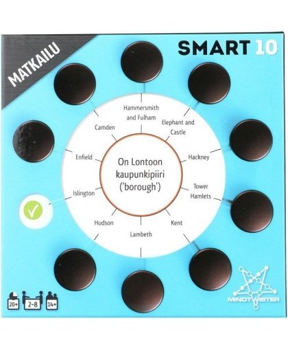 Smart10 -lisäkortit, matkailu – 2