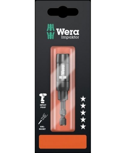 Universal nozzle holder Wera Impaktor 897/4 IMP R, magnetic, in blister