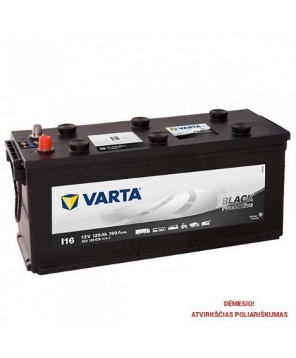 Varta Battery 120 Ah 760 A