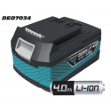 Akumuliatorius Dedra DED7034 SAS+ALL Lithium-ion, 18V, 4Ah Akumuliatorius Dedra DED7034 SAS+ALL Lithium-ion, 18V, 4Ah