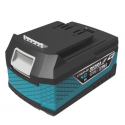 Akumuliatorius Dedra DED7034 SAS+ALL Lithium-ion, 18V, 4Ah Akumuliatorius Dedra DED7034 SAS+ALL Lithium-ion, 18V, 4Ah