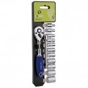 Ratchet with heads 4-14mm + extension 1/4 "12 pcs Irimo Ratchet with heads 4-14mm + extension 1/4 "12 pcs Irimo