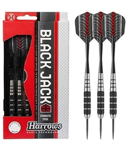 Harrows Darts Steeltip BLACK JACK 3x20gK – 8