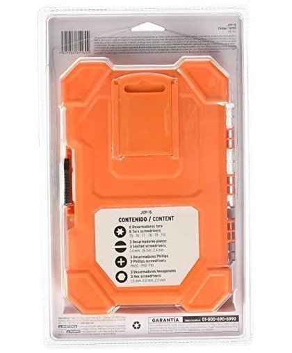 Truper Precision screwdriver set 15pcs 14205 – 3