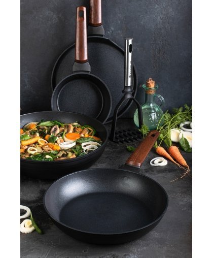 Frying pan Polaris Albero-24F forged aluminum, 24cm – 10