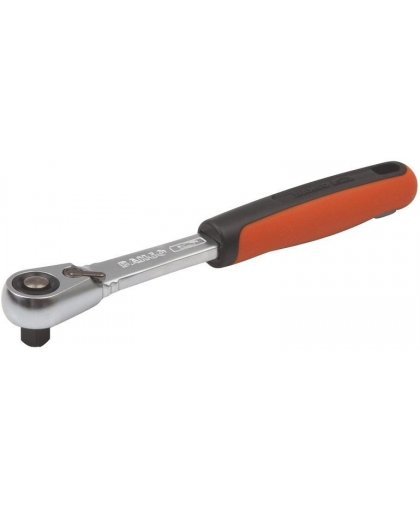 Bahco Rattlesnake reversible 1/4 ", narrow head, 72 teeth, length 146mm