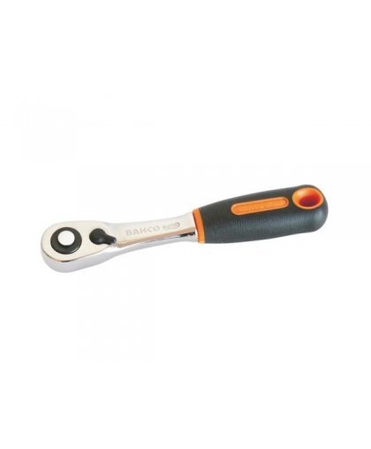 Bahco Rattlesnake reversible 1/4 ", narrow head, 72 teeth, length 146mm – 2
