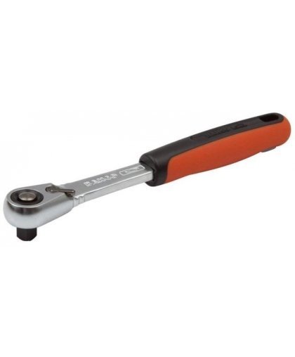Bahco Rattlesnake reversible 1/4 ", narrow head, 72 teeth, length 146mm – 3