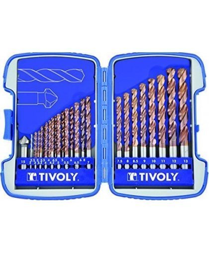 Tivoly Metal drill set FURIUS HSS
