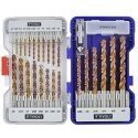 Tivoly Metalo grąžtų rinkinys FURIUS HSS 26vnt Ø1-13mm, gilintuvas 15 mm