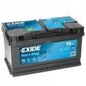 EXIDE EL752 EFB 75Ah 730A (EN) 12V akumuliatorius EXIDE EL752 EFB 75Ah 730A (EN) 12V akumuliatorius