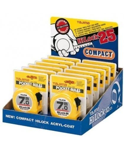 Roulette Tajima 5m x 25mm, yellow – 5