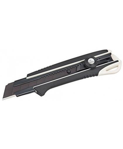 Reinforced rubber knife with breakable 25mm blades, fixed with a wheel Tajima DORA Black blade – 5