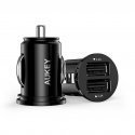 Aukey Car Charger CC-S1 2 x USB-A, 24 W Aukey Car Charger CC-S1 2 x USB-A, 24 W