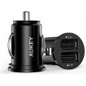 Aukey Car Charger CC-S1 2 x USB-A, 24 W Aukey Car Charger CC-S1 2 x USB-A, 24 W