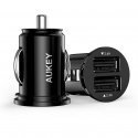 Aukey Car Charger CC-S1 2 x USB-A, 24 W Aukey Car Charger CC-S1 2 x USB-A, 24 W