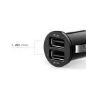 Aukey Car Charger CC-S1 2 x USB-A, 24 W Aukey Car Charger CC-S1 2 x USB-A, 24 W