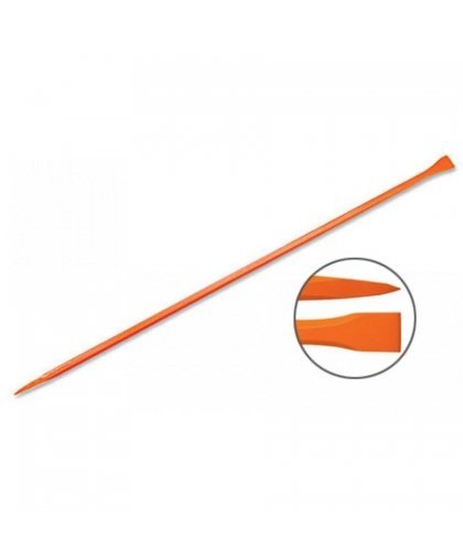 Truper San Angelo straight crowbar 3.9kg, 22x1250mm. One end is pointed, the other 40mm wide flat. Hexagonal bar, hardened steel – 2