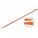 Truper San Angelo tiesus laužtuvas 3,9kg, 22x1250mm. Vienas galas smailus, kitas 40mm pločio plokščias. Šešiakampis strypas, grū Truper San Angelo tiesus laužtuvas 3,9kg, 22x1250mm. Vienas galas smailus, kitas 40mm pločio plokščias. Šešiakampis strypas, grū