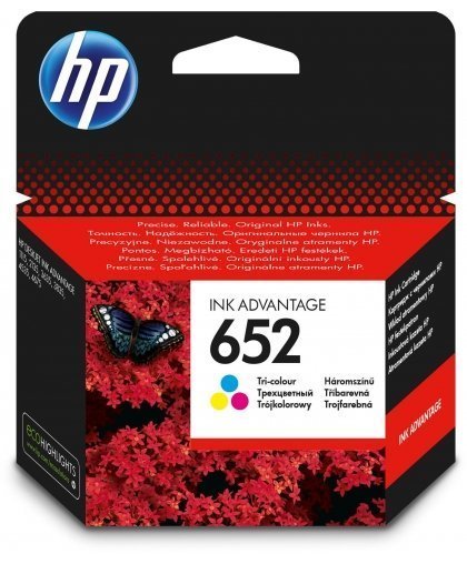 INK CARTRIDGE COLOR NO.652/F6V24AE HP – 7
