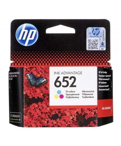 INK CARTRIDGE COLOR NO.652/F6V24AE HP – 10