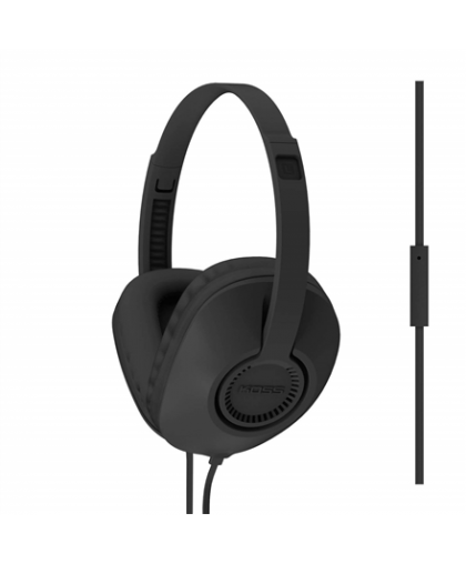 Koss Headphones UR23iK with headband / Earplug, 3.5mm (1/8 inch), Microphone, Black, – 4