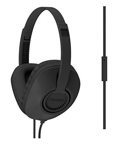 Koss Headphones UR23iK with headband / Earplug, 3.5mm (1/8 inch), Microphone, Black, – 6