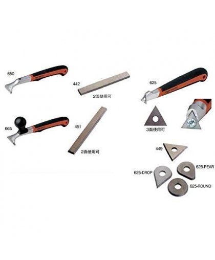 Bahco Paint scraper with handle 65mm Ergo – 6