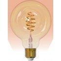 Airam Smart Home Globe 95 smart lamp, E27, amber, 350lm, 1800-3000K, WiFi