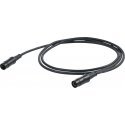 PROEL MIDI cable, 5m, black PROEL MIDI cable, 5m, black