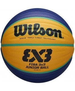 Wilson FIBA 3x3 Rubber Junior Basketball, 5